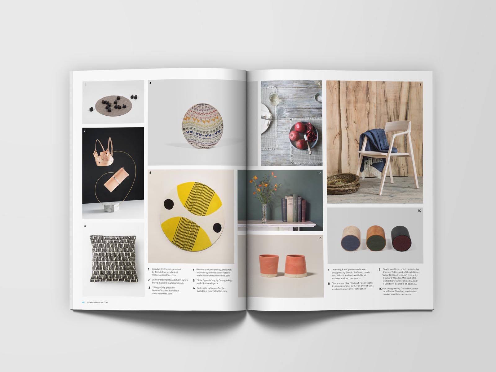 Selamta sample spread 3